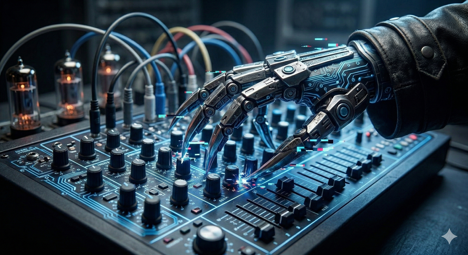 Freddy in the studio